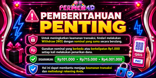 DEPOSIT QRIS PERMEN4D